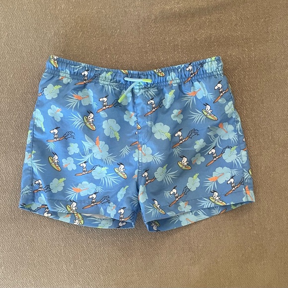 ZARA BOYS PRINT SWIM TRUNKS - Picture 1 of 2